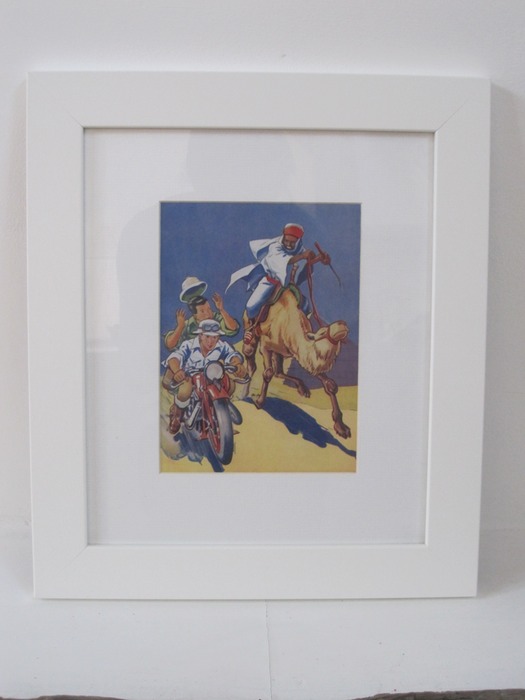 camel motorbike print